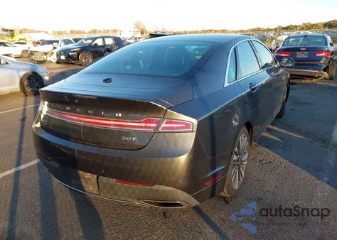 2017 Lincoln Mkz Reserve из США, поврежденный, VIN 3LN6L5E98HR645900